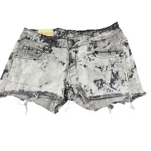 Machine.  Women's Gray Denim Shorts